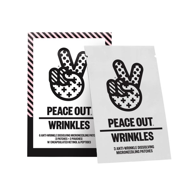 Parches antiarrugas con microagujas PEACE OUT con retinol y vitamina C