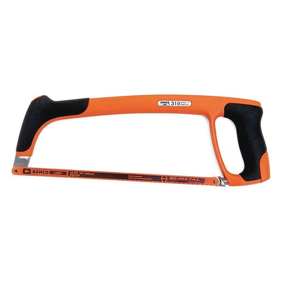 Bahco Hacksaw Frame,12",Comfort Handdle 319-TH