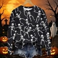 thumbnail image 6 of Kezqiaxn Halloween Costumes for Women Fashion Long Sleeve Casual Pullover Tops Womens Crewneck Sweatshirt Fall Clothes, 6 of 6