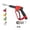 14.8mm, variant on Pressure Washer Nozzle, High Pressure Garden Hose Spray Gun with 4 Precision Tips, Adjustable Water Sprayer for Car Wash, Deck Cleaning and Gardening, 11.8mm