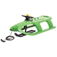 thumbnail image 1 of ArcticThrill Snow Sled for Kids - SnowRush Sledge - Single Rider Racer Toboggan with Pull Rope and Steering Wheel; Outdoor Plastic Winter Sleigh for Toddlers & Kids, 1 of 9