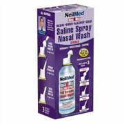 Neilmed Nasamist All In One Saline Nasal Spray - 6 Oz, 2 Pack