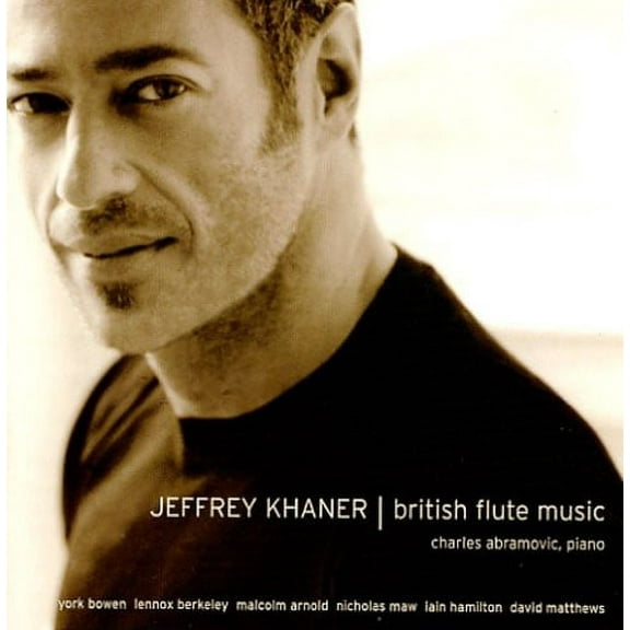 Jeffrey Khaner - British Flute Music - Music & Performance - CD