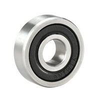 Deep Groove Ball Bearing 607RS Double Sealed, 7mm x 19mm x 6mm Chrome Steel