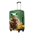 thumbnail image 2 of Balery Luggage Cover Tree Frog Sitting On Sunflowes Print Suitcase Covers for Luggage Elastic Washable Suitcase Protector Fits 18-32 Inch Luggage-Large, 2 of 9
