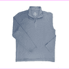 $115 TOMMY BAHAMA VIA DEL SANDS GREY HALF ZIP PULLOVER, Lg