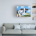 thumbnail image 2 of Trademark Fine Art Artpoptart Cow Canvas Wall Art - 18x24, 2 of 4