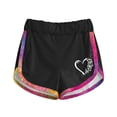 thumbnail image 5 of Back To School Outfits for Girls Girls 8-12Y Heart Print Tie Front Crop Top & Dolphin Shorts Set, 5 of 5
