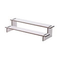 thumbnail image 3 of DOLITY Wood Display Riser Multipurpose Rustic Spice Rack for Candles Crafts Jewelry 2 Tiers, 3 of 9