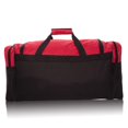 thumbnail image 4 of Bolsa de viaje DALIX Vacation Travel 25 L de poliéster rojo/negro, 4 of 7