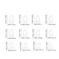 thumbnail image 5 of Yihuala 24 Pieces Glowing False Nails Set Crystal Starry Manicure Set With Cats Eye Effect Professional Salon, 5 of 8