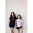 thumbnail image 4 of Arshiner Girls 2 Piece Outfit Summer Short Sleeve Loose Fit T-Shirt and Shorts Set Casual Activewear High-Low Hem Sweatshirt, 4 of 6