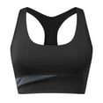 thumbnail image 5 of LIUJUNSHOP Womens Workout Set Fitness Yoga Pilates Crop Tank Twist Back Cami High Waisted Tummy Control Bike Short Black L, 5 of 5