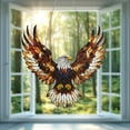 thumbnail image 4 of Acrylic 2D Flat Eagle Suncatcher, Colorful Car Hanging Ornament, Majestic Bird Decor, Nature-Inspired Gift for Home & Memorial, Stunning Window Decoration, 4 of 4