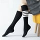 thumbnail image 2 of Calcetines atléticos para mujer Calcetines deportivos al aire libre Medias hasta el muslo Medias Calcetines de tubo de rayas casuales Jormftte CPB-DE-SSW52-1, 2 of 5