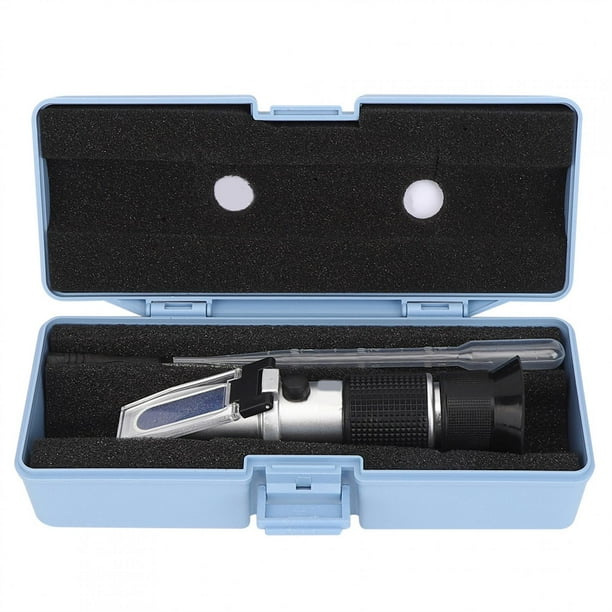 Brix Meter, Refractometer, Easy To Use HandHeld Refractometer For