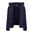 thumbnail image 5 of Csndyce Women's Winter Puffer Coat Removable Hood Thicken Parka Coat Fleece Lined Warm Winter Jacket, 5 of 5