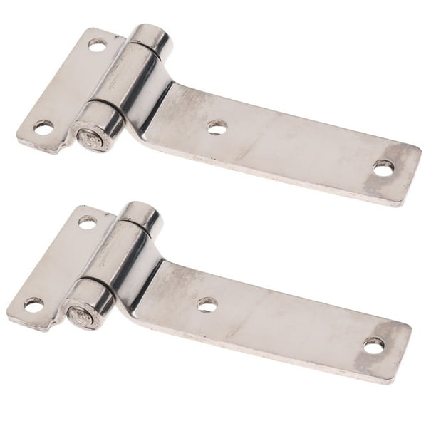 2 Piezas Auto Camión Remolque Bisagra Larga Buen Rodamiento Caja Grande En Forma De T Sunnimix Camión de remolque bisagra larga