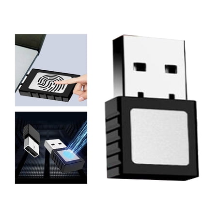 Mini USB Fingerprint Reader Key Biometric Fingerprint Fingerprint Module Device for Windows 10 Laptops PC