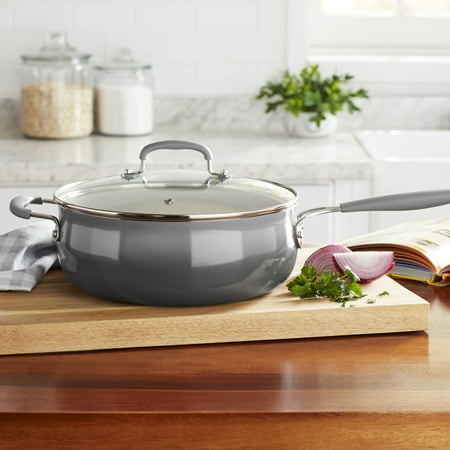The Pioneer Woman Ombre 4.5-Quart Ceramic Jumbo Cooker, Gray