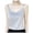Grey, variant on Women's Silk Satin Camisole - V Neck Spaghetti Strap, Backless Blouse, Polyester, for Casual & Nightwear
