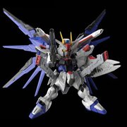 Bandai MGSD Freedom Gundam Model Kit with Movable Gimmicks, Plastic Multicolor, 4.52, 6 lb