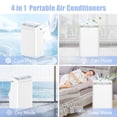 thumbnail image 3 of Frostorm Portable Air Conditioners, 15000 BTU ASHRAE Smart AC Unit for Bedroom with Drainage-free Cooling, 45dB Quiet, APP/Remote, Portable AC for Room Indoors, 3 of 4
