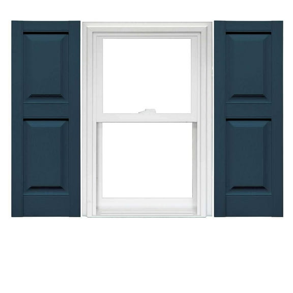 Mid America Raised Panel Shutters 14 3/4 Inch Width (1 Pair)
