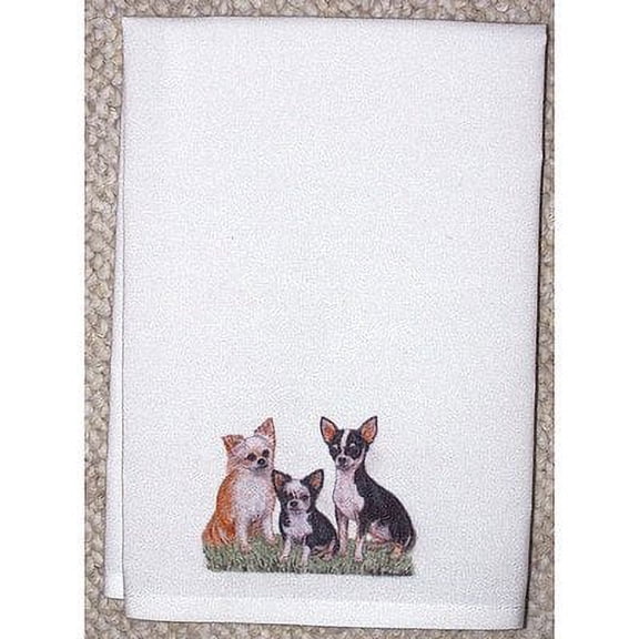 Betsy Drake Chihuahua Guest Towel Set of 2