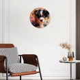 thumbnail image 2 of 12 Inch Wall Clock Battery Operated Silent Clock Decorative for Office, Kitchen, Outdoor, Living Room，Dog Chasing a Ball Elaborate, 2 of 4