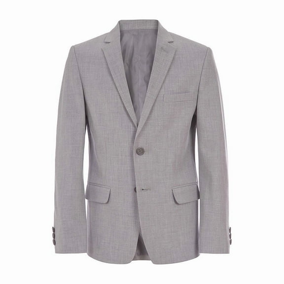 Van Heusen Big Boy's Suit Jacket 16 Silver Metal