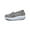 gray, variant on Tanleewa Women Casual Shoes Lace Lightweight Breathable Slip-on Shoes Summer Sneakers Shoe Size 7.5