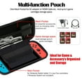thumbnail image 4 of Hard Storage Case, Case for Nintendo Switch, Black Black, 4 of 7