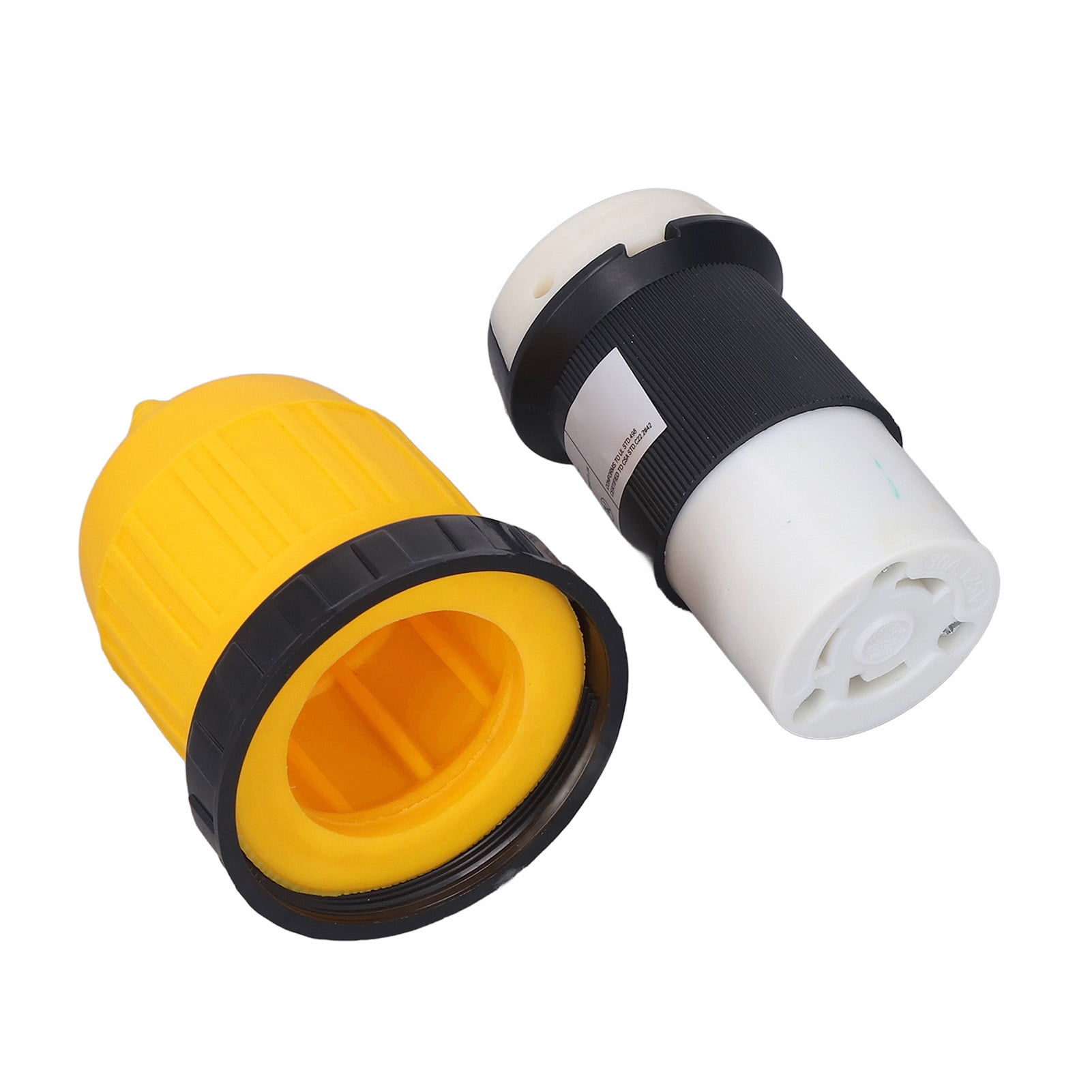 Power Cord Plug Cover, Ergonomic Design Secure Wire Connection Short