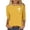 Yellow, variant on Sexlip Womens Cross Print Tee Short Sleeve Design Breathable Fabric Relaxed Silhouette for Daily Errands Yellow S