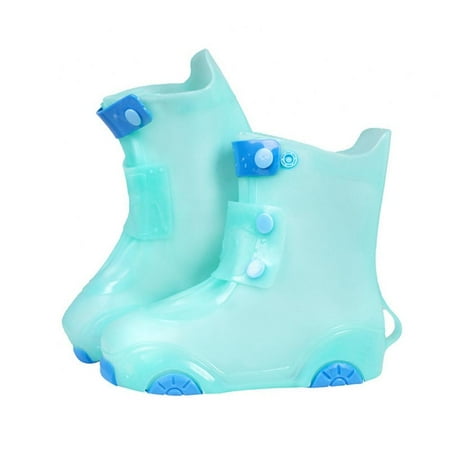 

Children s Rain Shoe Cover Waterproof Shoe Covers Anti-slip Overshoes Rain Boots Reusable Galoshes Snow Durable Stretchable Kids Shoe Protectors