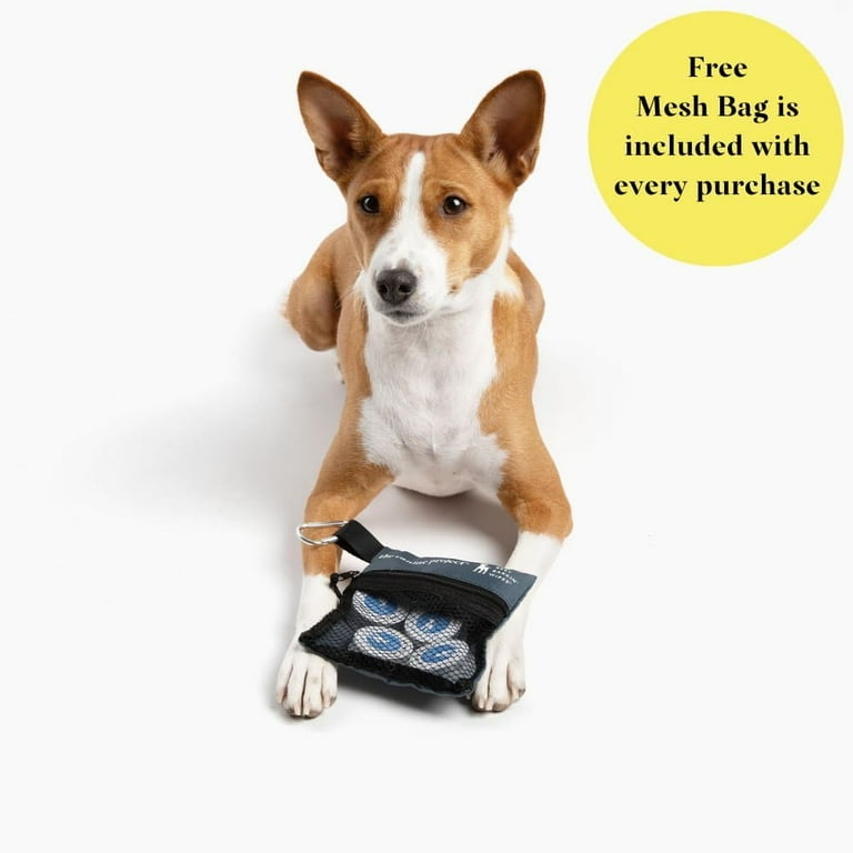 The Canine Project Best OIF8 BARKIN Wipes with Free Mesh Bag Dog Wipes for Paws Ears and Butt Micellar Aloe Scented Travel Friendly Puppy Wipes
