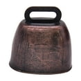 thumbnail image 3 of DOLITY Retro Cow Bell Premium Cow Bell Ringing Tiny Loud Bells Metal Cowbells For Red Bronze Color, 3 of 9