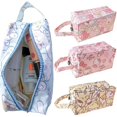 thumbnail image 2 of Estuche de cosméticos Kawaii Sanrio Hello Kitty Kuromi Cinnamoroll, Linda caja de almacenamiento de belleza portátil impermeable, bolsa de lavado de viaje para niñas Fivean unisex, 2 of 2
