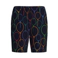 thumbnail image 4 of Gaeub Colorful Balloons Printed Men's Short Pajama Pants, Lightweight Lounge & Sleep Bottoms Keep You Cool - Small, 4 of 9