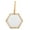 beige brown#35, variant on Wall Mirror, Harlan Hexagon Mirror, 11x10", Beige Brown Bathroom Mirror,Wood+Glass Decorative Wall Mirror, Household Supplies & Décor Mirrors Wall Mirrors Harlan Hexagon Mirror, 11x10"