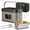 Gray, variant on 1.5L Replaceable Container for Heated Lunch Box Stainless Steel 304 SS Food Containers Accessories with Lids Food Storage Bento Box for Snacks, Sandwiches, Fruits, Vegetables