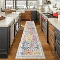 thumbnail image 5 of Boho Runner Rug, Non Slip Washable Shaggy Soft Carpet Area Rug for Hallways Entryway Bedroom, 5 of 14