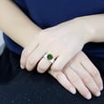 thumbnail image 5 of High polished (no plating) Stainless Steel Ring with Synthetic Synthetic Glass in Peridot for Women Peridot Stone Color Style TK52008 Size 10, 5 of 5