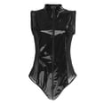 thumbnail image 3 of con exterior exterior exterior húmedo y cremallera para mujer, , ropa de discoteca, disfraces XXL, 3 of 8