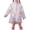 Pink, variant on Ymyiu Baby Rain Jacket Boy Lightweight Kids Rain Poncho Waterproof Jacket Zipper Up Rain Coat 4T 6T(Pink, 4-6 Years)