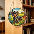 thumbnail image 5 of Acrylic Jigsaw Puzzle Suncatcher-Galactic Colorful Birds, Stained Glass Window Hanging, Home Decor Creative Mom Gifts, Birthday Gifts for Women,Wife, Sisters, Aunt, Besties 7.4in, 5 of 5