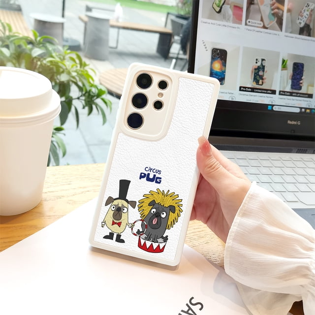 Agregue un toque de color a su teléfono: Funda de teléfono plateada mate de doble capa con ilustración peculiar para iPhone 15 Pro Max 14 13 12 Pro 11
