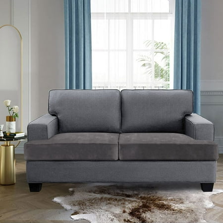 Stretch Velvet 2 Piece T Cushion Sofa Slipcovers Individually Covers For Couch Seat Stay With Elastic Bands Grey Canada Cushion Couch Seat Covers, T Cushion Sofa Covers Canada