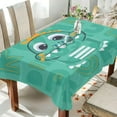 thumbnail image 4 of Coolnut Unbreakable Square Tablecloths with Dust and Wrinkle Resistance-54x54In, Cute Dragon Wedding Kitchen Picnic Buffet Holiday Party House Decor, 4 of 7